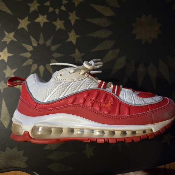NIKE Airmax 98 University Red - Picture 9 of 13